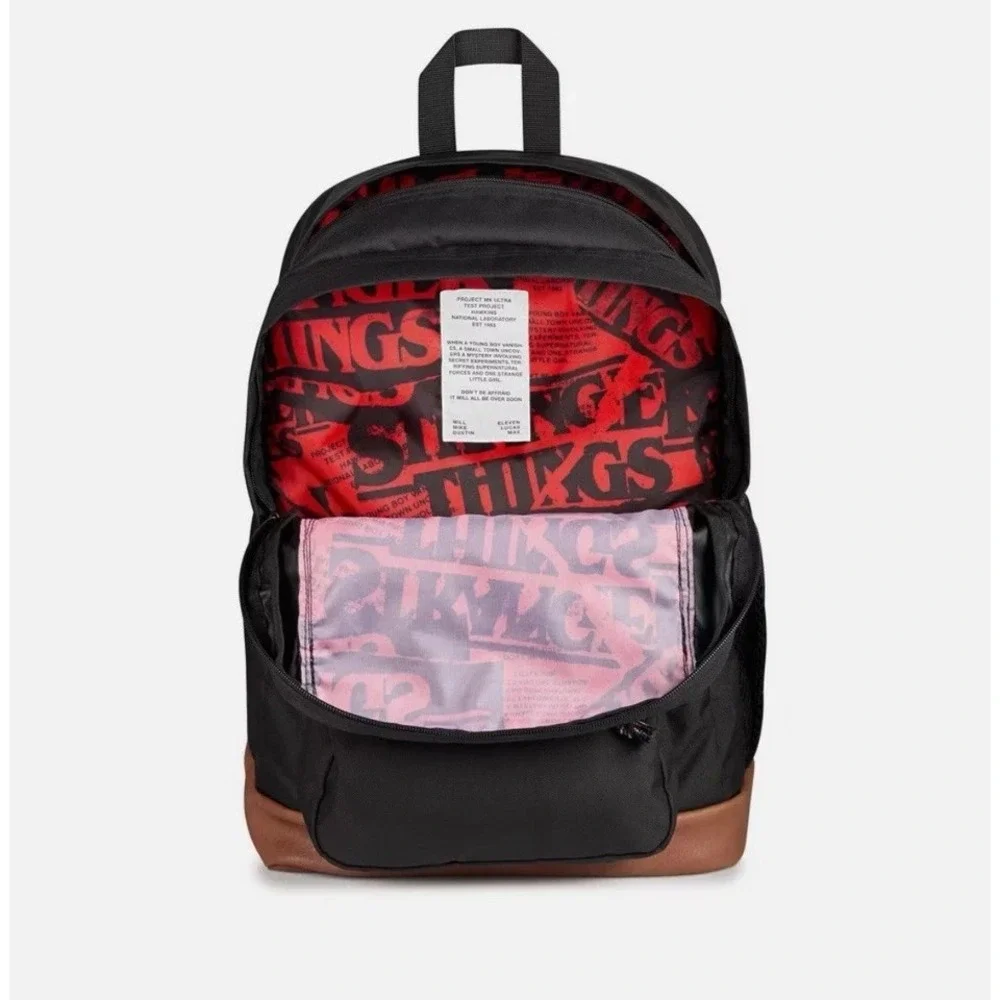 JanSport × Stranger Things Upside Down 34L Cool Student 17.5
